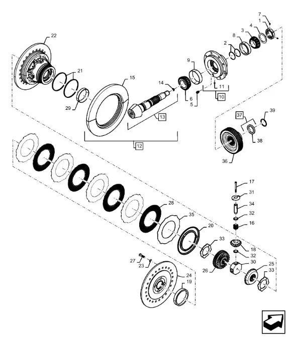 47556759 - Гипоидная передача
